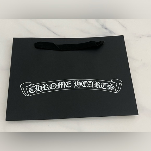 Chrome Hearts Large Black Gift Bag - Picture 1 of 9